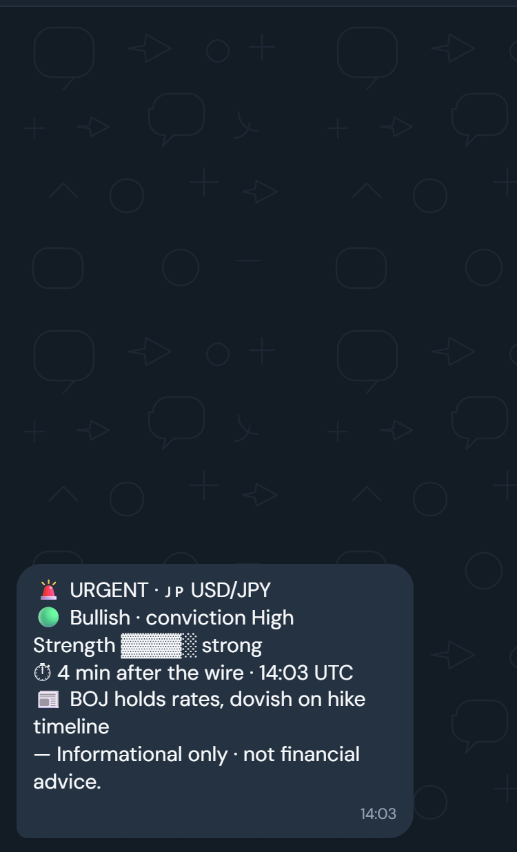 PulseVane Pro — urgent alert